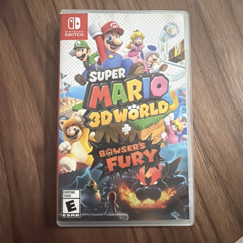 Super Mario 3D World + Bowser's Fury (Nintendo Switch) Game & Case Tested
